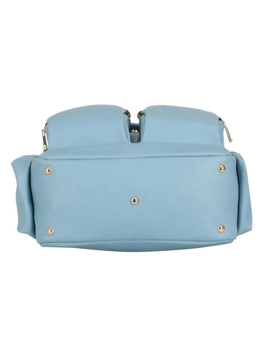 The Limited Edition Diaper Bag for Parents- Pastel Blue