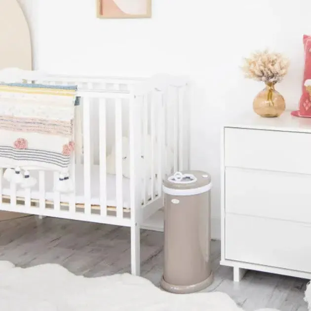 Ubbi - Steel Diaper Pail - Taupe