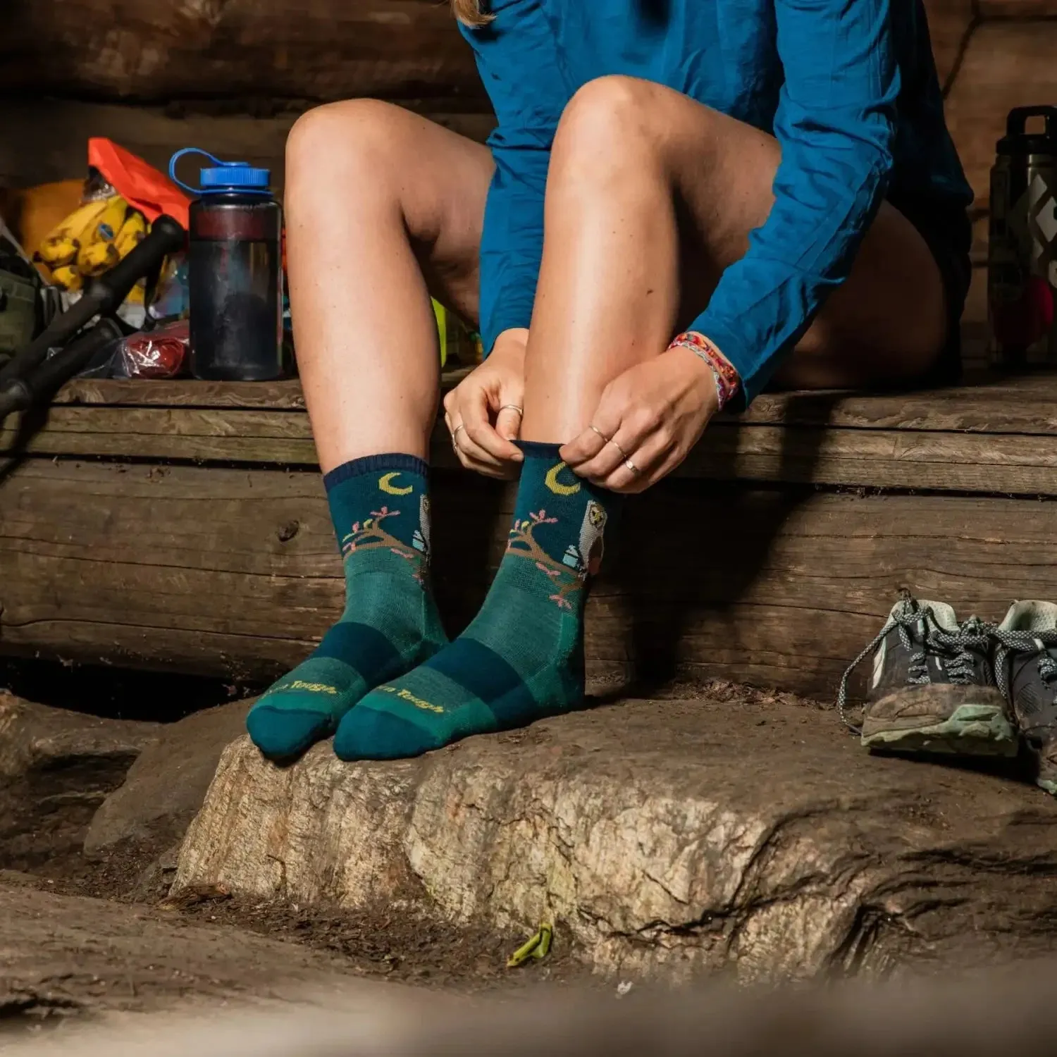 W's Critter Club Micro Crew Lightweight Hiking Sock