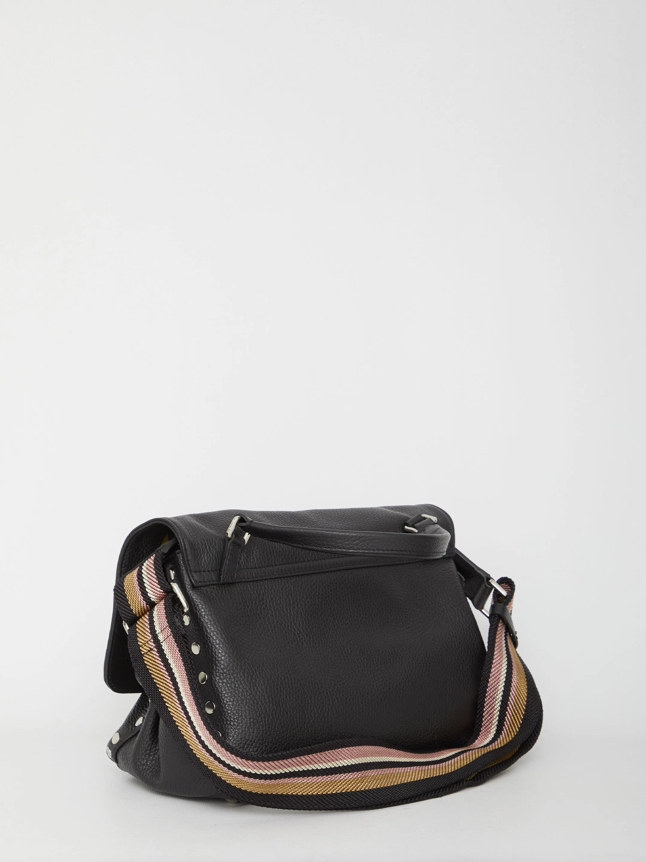 Zanellato Postina Daily S Bag In Black Leather